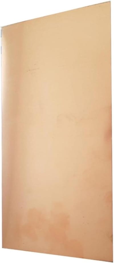 Koperen Plaat - Metaal Folie - DIY Projecten - 999% Zuiver - 100x200 mm - Koperkleurig