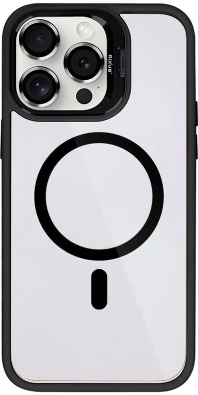 Rixus Classic 03 Case With MagSafe For Apple iPhone 14 Pro Max Black