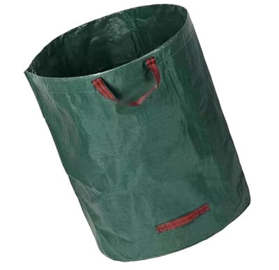 Tuinafvalzakken - Grote Tuintas - Afval Verzamelen - Herbruikbaar Waterdicht - 300 Liter - Naturel