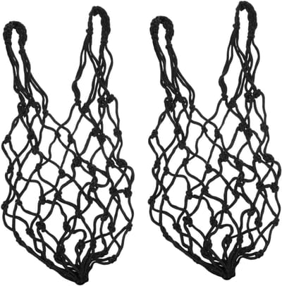 Voederzakken Kippen - Groentehangers - Voedsel Ophangen - Veilig Materiaal - 57 cm - Natuurlijk