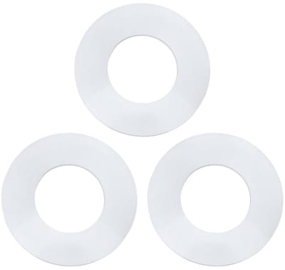 Solidchoice- Spoelklepring 3-pack - Afdichtring Geberit - Rubberen Ring - Afdichtingsring - Binnendiameter 33 mm - Buitendiameter 85 mm