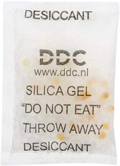 DDC Silica Gel Mix 10 gram Non-Food droogzakje | Met indicator | 80 zakjes | Voor in alle verpakkingen en elektronica, componenten en goederen