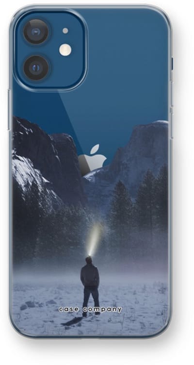 Case Company® - Hoesje geschikt voor iPhone 12 hoesje - Wanderlust - Soft Cover Telefoonhoesje - Bescherming aan alle Kanten en Schermrand