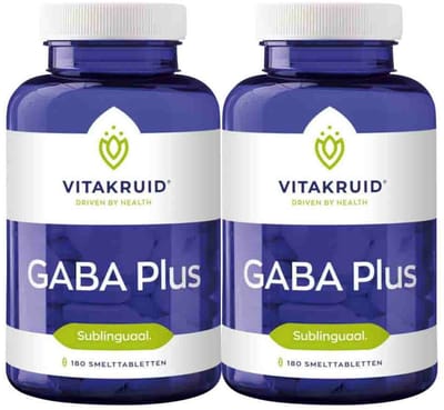 Vitakruid - GABA Plus - 2 x 180 tabletten - Voordeelverpakking