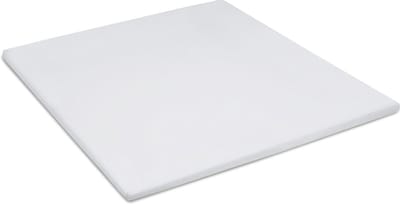 Cinderella Sundays Hoeslaken - Topper - 100% Katoen-Satijn - 2 Persoons - 160x210 cm - tot 15 cm  - Lichtgrijs