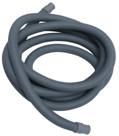 Dailygoods- Afvoerslang 4 m - Hogedrukbestendig - Flexibel - PVC - Geschikt voor Wasmachine - Eenvoudige Installatie - Wasmachineslang