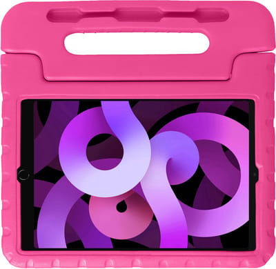 Hoesje - Geschikt voor Apple iPad Air 6 (2024) - 11 inch - 6e Generatie - M2 - Kinderhoes Shockproof Bumper - Kidsproof Case - Tablet Hoes - Kinder Hoes Cover - Roze