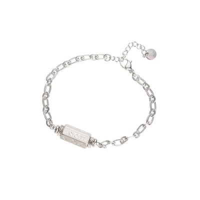 Go Dutch Label Armband geluks kraal lucky Zilver B1838-1