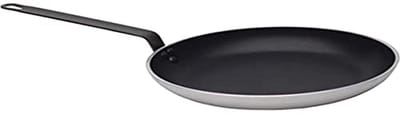 Zwarte Aluminium Koekenpan 32 cm met Teflon Antiaanbaklaag - Duurzaam en Efficiënt
