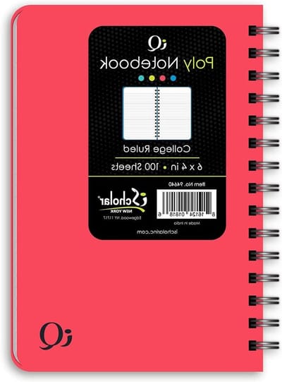 Notitieboekje - Schrijfblok - Notities Maken - Dubbele Draadbinding - 6 x 4 Inch - Variërend