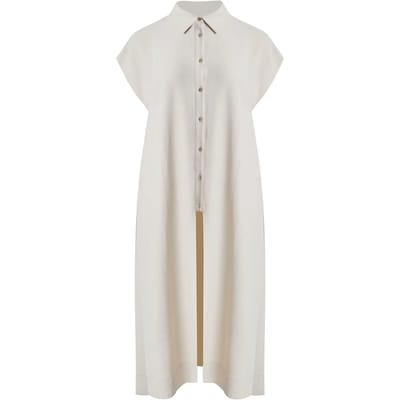 Lange crêpe jurk voor dames Mat Fashion