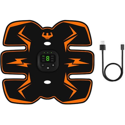 EMS Draadloze Spierstimulator Trainer Smart Fitness Buiktraining Elektrische Gewichtsverlies Stickers Body Slimming Massager