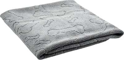 Bubimex - Microvezel Handdoek voor Huisdieren – Botpatroon - 110 x 60 cm