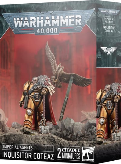 Warhammer 40K - Imperial Agents - Inquisitor Coteaz (57-50)