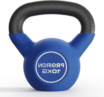 Gietijzer-Neopreen Coated kettlebell voor Home Gym Fitness en Gewichtstraining - 4KG-24KG verstelbare kettlebell