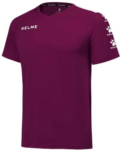 Kelme Lince T-shirt Met Korte Mouwen Paars 10 Years Kinderen