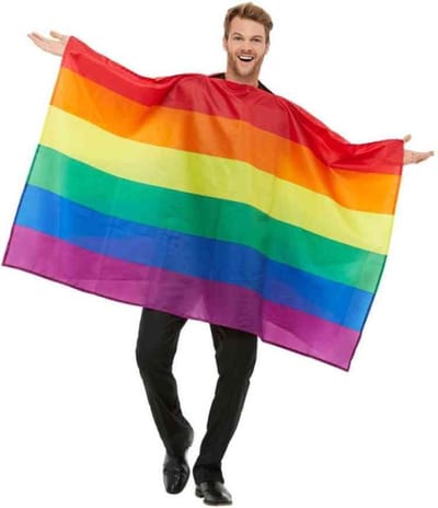 Regenboogvlag Rainbow Pride Regenboog vlag kostuum | One size
