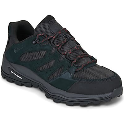 Columbia REDMOND™ IV LOW WATERPROOF Heren Wandelschoenen - Black, Mountain Red