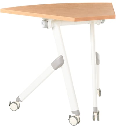 BENDI - Bureau inklapbaar - Bruin - 90 x 64 cm - MFC