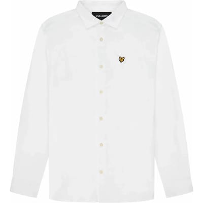 Lyle & Scott Lw1115vog Overhemd Met Lange Mouwen Wit S Man