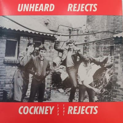 LP Plaat COCKNEY REJECTS - Unheard Rejects PLATE047LP Audioplatter Lt 2022 UK Rock black