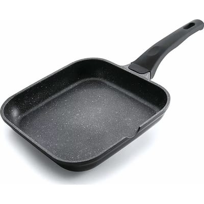 Vierkante koekenpan Lacor Eco-Piedra 28x28 cm