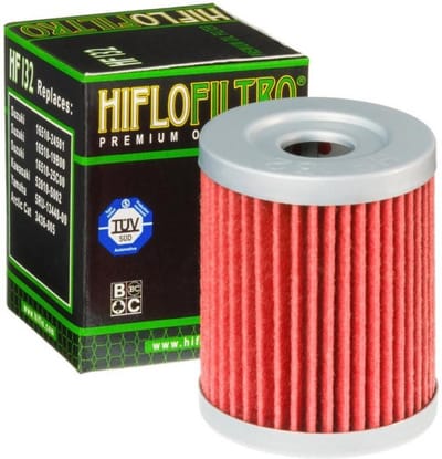 Hiflofiltro-oliefilter voor Suzuki 125 DR-Z met grote wielen, modeljaar 2008 t/m 2020, type HF132, nieuw