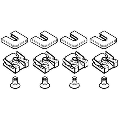 Hansgrohe mounting parts for jet disc Raindance overhead shower 26x26 cm 92804000