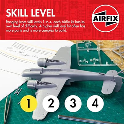 Modelbouwset F-35B Lichtjager 1/72 met 6 Kleuren en Materialen