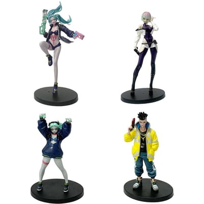 Anime Game Cyberpunk Rebecca Figuur David Martinez Actiefiguur Staand Model Speelgoedpop Lucy Verzameling Bureau Decoratie Cadeau