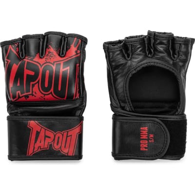 MMA-handschoenen van leer Tapout Pro (x2)