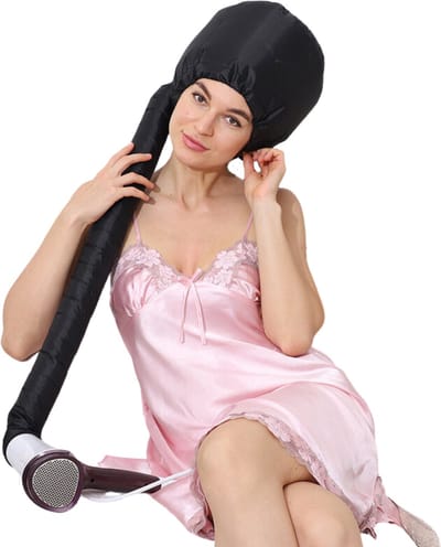 Livano Droogkap - Haardroogkap - Haardroger - Haar Steamer - Fohn - Haarstyling - Voor Thuis - Voor Fohn - Zwart