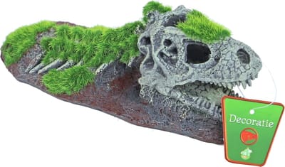 De Boon Dinosaurus skelet aquarium ornament | 21×9 cm | schuilplek
