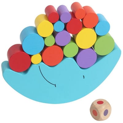 Houten Maan Balans Blok Spel Stapelen Balans Speelgoed Montessori Fijne Motoriek Training Educatief Speelgoed Voor Kinderen Kind