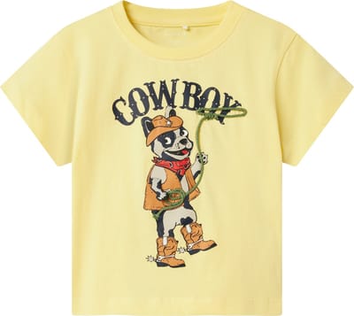 NAME IT - NMMHUGGI NREG SS TOP BOX - Jongens - T-shirts