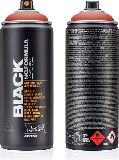 Montana BLACK 8240 Falling spuitbus 400ml