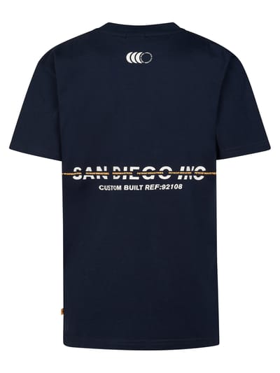 Petrol Industries - Jongens T-shirt met print Bala - Blauw - Maat 140