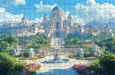 Houten Puzzel - Landschap Puzzel - Ontspannen en Genieten - Siberische Stammen - 120x80 cm - Landschap