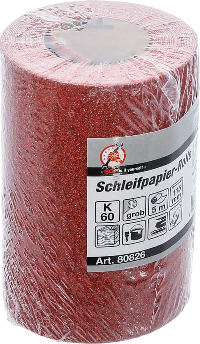 BGS Rol schuurpapier - 115 mm x 5 m - korrel 60