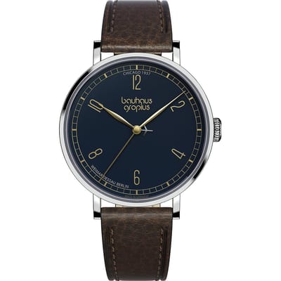 Walter Gropius Chicago 1937 WGN-001-02Z Chicago 1937 Limited Edition Horloge