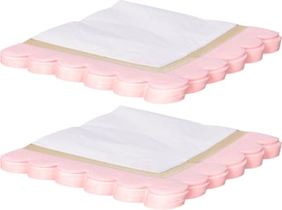 Givi Italia Feestservetten - 32x - baby shower - 3 laags - 33 x 33 cm - geboorte