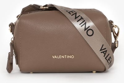 Valentino Pattie Haversack dames schoudertas - Taupe - Maat Geen
