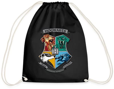 Harry Potter Hogwarts Logo Gymtas
