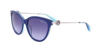 Blumarine SBM162 Shiny glittery blue 55/16/140 WOMAN Zonnebrillen