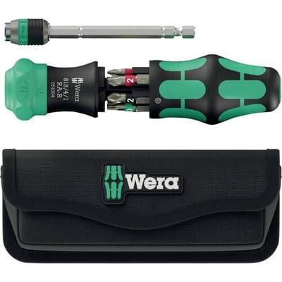 Wera Kraftform Kompakt 20 RA-R mit Tasche Universeel Bitschroevendraaier met ratel