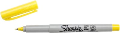 Sharpie Ultra Fine Pen Yellow - 1255