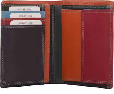 BURKELY Multicolour - Portemonnee - Zwart Multi