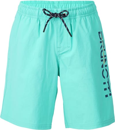 Brunotti - Cestery - Zwembroek Caribean Green - Jongens- Sportieve Swim Short - 4-way stretch - Met Zakken - 152