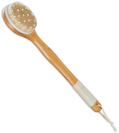 Doodadeals® Bad Borstel met Noppen – Lange Steel voor Gemakkelijk Bereik - Rug Scrubber - Rugborstel - Doucheborstel - Badborstel - Scrub Rug - Scrub Borstel