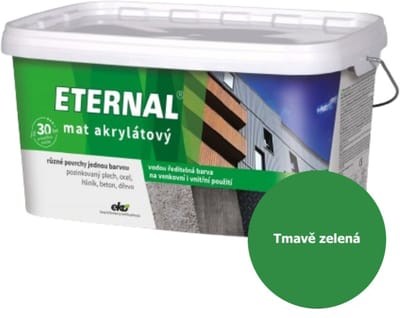 Eternal MAT Acryl 5 kg, 022 Donker groen